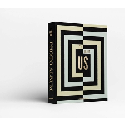 Fotoalbum It's about us L Printworks černé