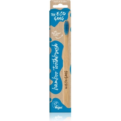 The Eco Gang Bamboo Toothbrush medium четка за зъби медиум 1 ks