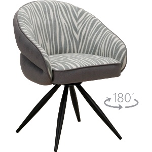 Carmen Трапезен стол emily - светлосив (3532449) - xmall