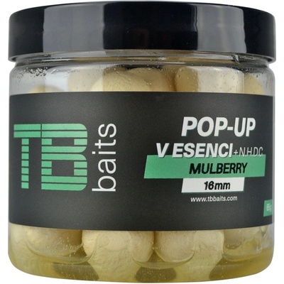 TB Baits Plávajúce Boilies Pop-Up Mulberry + NHDC 65g 16mm