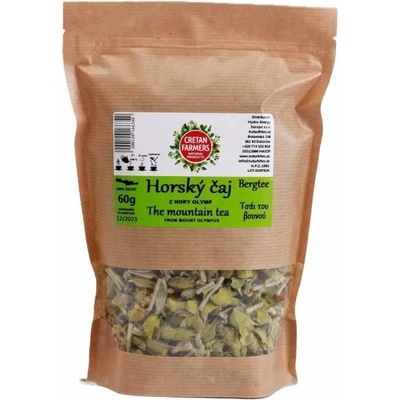 Cretan Farmers Řecký horský čaj z hory Olymp Řezaný doypack 60 g