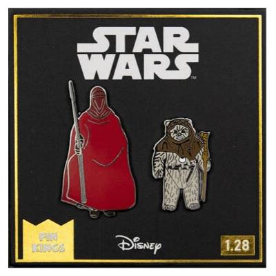 Numskull Odznak Star Wars Emperor’s Royal Guard & Chief Chirpa Pin Kings
