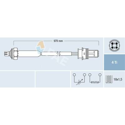 Lambda sonda FAE 77354