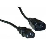 Estillo Захранващ кабел Estillo, IEC C14 - C13, 1.5 m, черен (EST-SUN-A676)