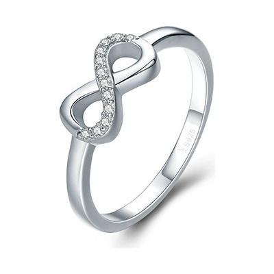 P&J Jewellery Stříbrný prsten Navždy spolu SRP3