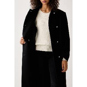 HUGO BOSS палто дамско с вълна Melm (50570581)