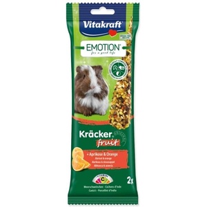 Vitakraft Пръчици Vitakraft Emotion Kracker морско свинче, с плодове 2бр (495-33789)