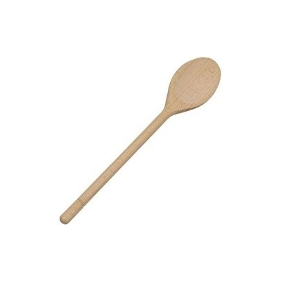 vařečka oválná 35cm dřev.