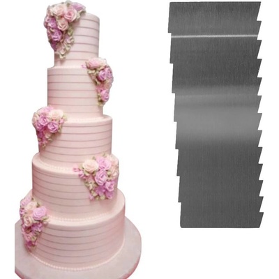 Stierka na zdobenie okrajov torty Saw 25,5 × 9 cm - Cakesicq