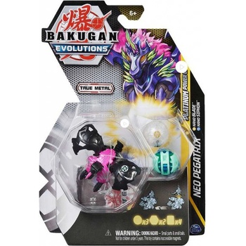 Spin Master Bakugan Evolutions Neo Dragonoid Nano Fury & Nano Lancer Power Up 20138083
