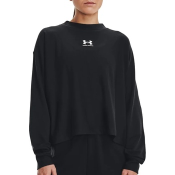 Under Armour Суитшърт Under Armour UA Rival Terry Oversized Crw-BLK 1376995-001 Размер S