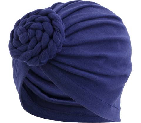 turban modrý