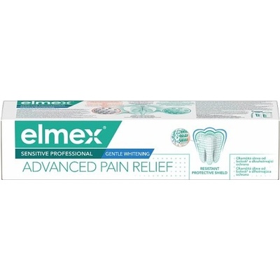 Elmex Sensitive Professional Advanced Pain Relief Gentle White na citlivé zuby 75 ml