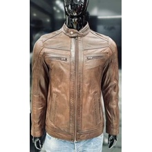 Max Original Leather pánska kožená bunda EL-101 brown