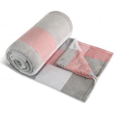 Brotex deka Kemping kostka růžová 150x200 – Zboží Dáma