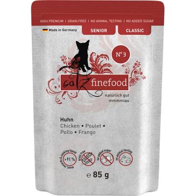 catz finefood Senior 32 x No. 3 kuracie 85 g