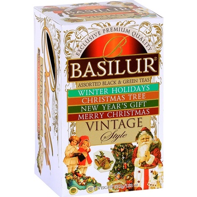 Basilur Vintage Style dárková kolekce čajů 20 sáčků