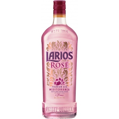 Larios Rosé Premium Gin 37,5% 0,7 l (holá láhev)
