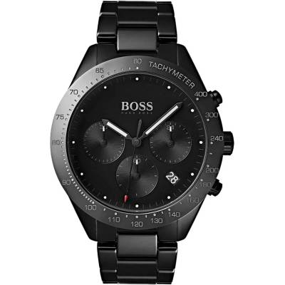 HUGO BOSS Мъжки часовник Hugo Boss Talent 1513581, Черен (HB1513581)