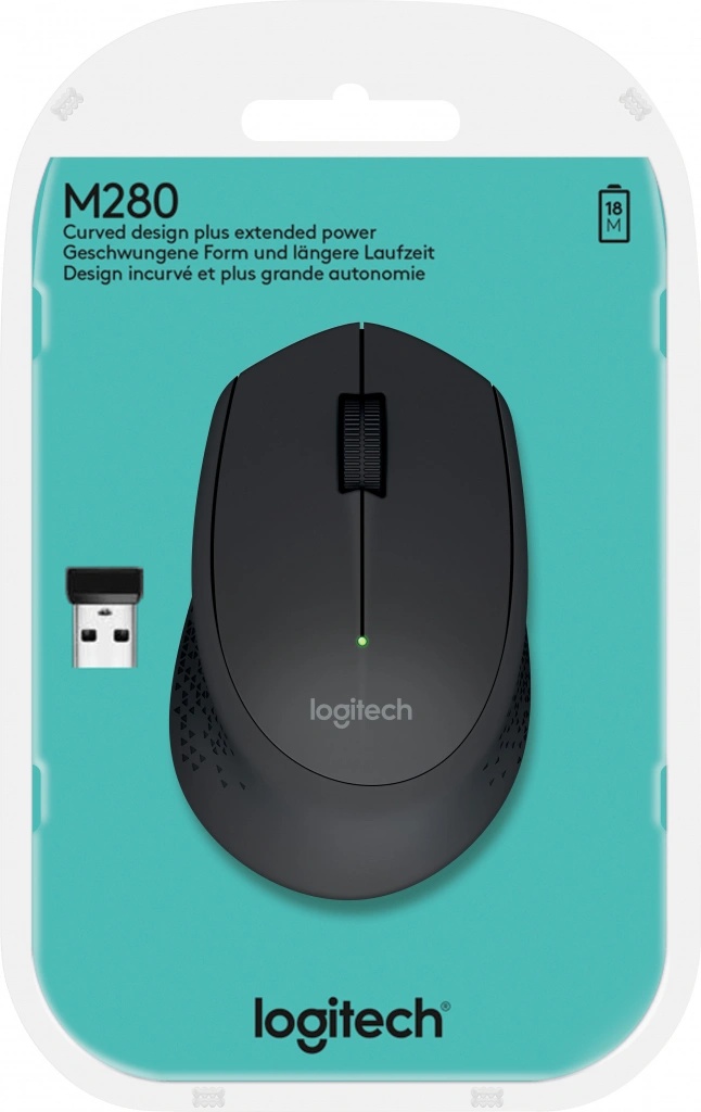 Logitech Wireless Mouse M280 910-004287
