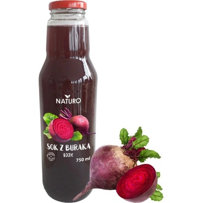 Bio Naturo šťava z červenej repy 100% 750 ml
