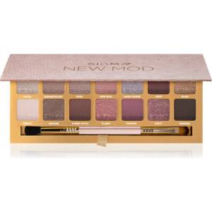 SIGMA New Mod Eyeshadow Palette палитра от сенки за очи с апликатор 208.2 гр