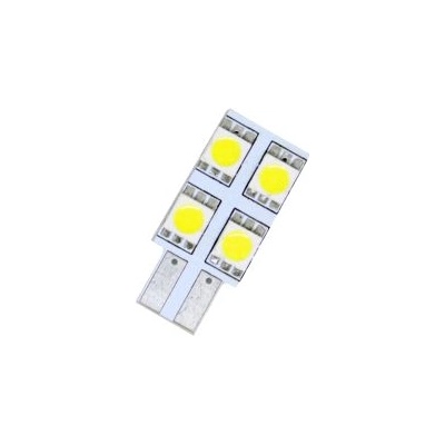Лед крушки тип t10 с 4 smd диода от едната страна