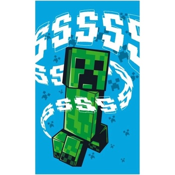 Carbotex Detský uterák Minecraft Creeper 30 x 50 cm