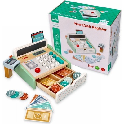 Lelin pokladna s doplňky