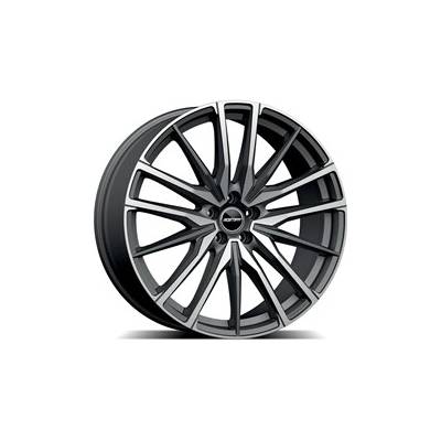 GMP Sparta 9x21 5x114,3 ET37 matt anthracite diamond