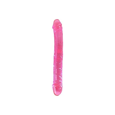 Dream Toys Bubblegum Blast Lollipop Loop Pink Classic Jelly Double Dong 25 cm