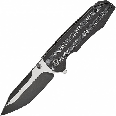 Petrified Fish PFP08 Mocado Black Stonewash K110 White Gmascus & Black G10 PFP08