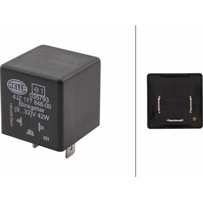 HELLA Přerušovač blinkru 4JZ 177 846-001
