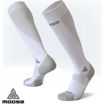 Moose COMPRESS DRIVE NEW kompresní podkolenky bílá