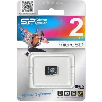 Silicon Power microSD 2GB SP002GBSDT000V10