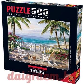 Image 1 of Anatolian Пъзел anatolian 3556 - 500 части - Изглед към брега (p3556)