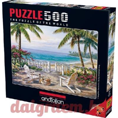 Anatolian Пъзел anatolian 3556 - 500 части - Изглед към брега (p3556)