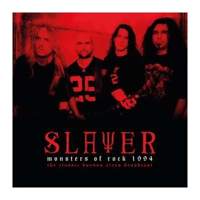 Slayer - Monsters Of Rock 1994 The Classic Buenos Aires Broadcast LTD 2 LP