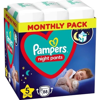 PAMPERS Night Pants 5 4 x 22 ks