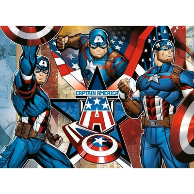 Ravensburger Marvel Kapitán Amerika 100 dielov