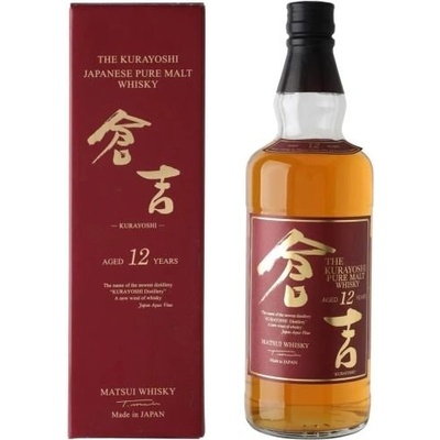 The Kurayoshi Pure Malt 12y 43% 0,7 l (holá láhev)