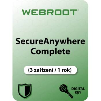 Webroot SecureAnywhere Complete EU 3 lic. 1 rok (WSAC3-1EU)