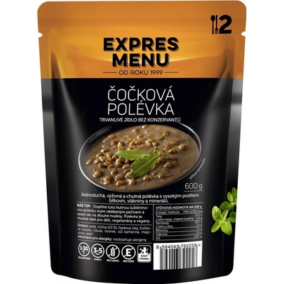 EXPRES MENU Šošovicová polievka 2 porcie 600 g