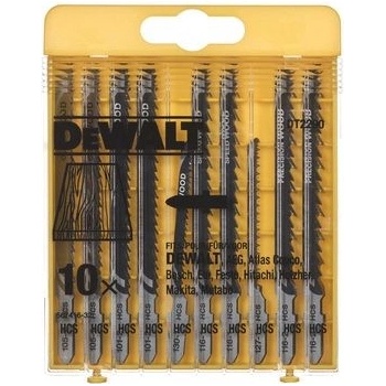 DeWALT DT2290 10-dílná sada do dřeva pro přímočaré pily