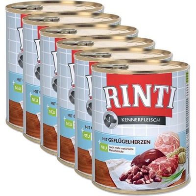 RINTI Пилешки сърца - консерва 6 x 800г