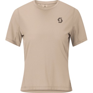 Scott Дамска тениска Scott Women's Tee Endurance Lt S/S Running shirt - Toast Beige (916-6369-0413)