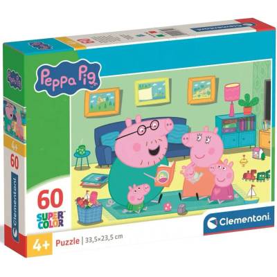 Clementoni - Puzzle Peppa Pig: Reading - 40 - 99 piese
