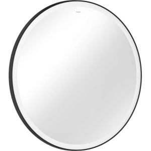 Hansgrohe Xarita Lite S - Огледало с LED осветление и отопление, диаметър 90 см, IR сензор, черен мат 54980670 (54980670)