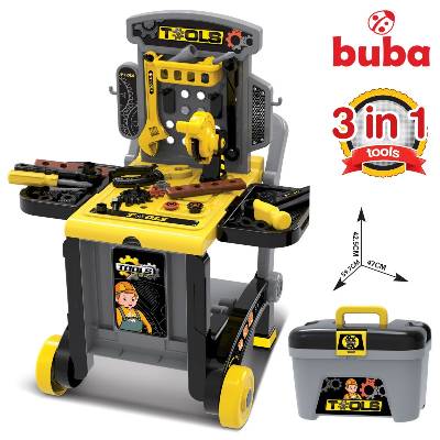 Детски комплект с инструменти Buba 008-928, Deluxe tool set, Куфар (NEW022684)