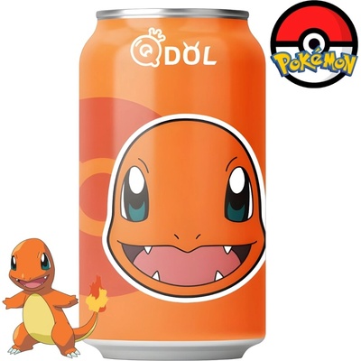QDol Pokemon Lychee Charmander Sparkling Water 330 ml